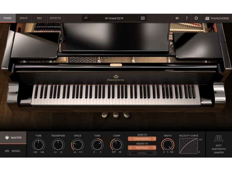IK Multimedia Pianoverse [Download] NY Grand S274 
